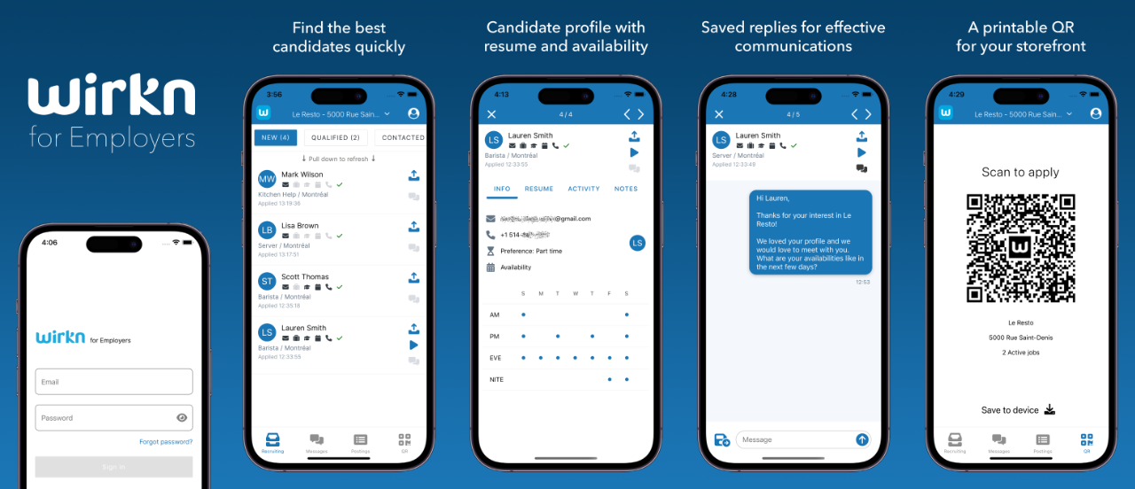 Wirkn launches mobile companion for all hiring managers